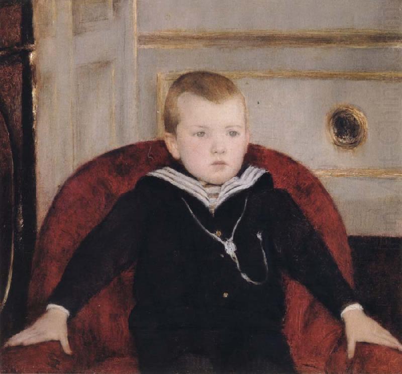 Portrait of Henry de Woelmont, Fernand Khnopff